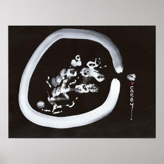 スノーエンソアートプリント ポスター (正面)