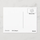 スノーオンマウナケア ポストカード (裏面)