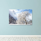 スノーオーク キャンバスプリント (インサイチュ (ウッドフロア))