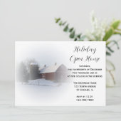 スノーカバードカントリーバーンホリデーオープンハウスパーティー 招待状 (スタンド正面)