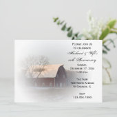 スノーカバードバーンウィンターアニバーサリーパーティー招待状 招待状 (スタンド正面)