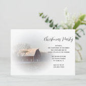 スノーカバードバーンカントリークリスマスパーティー 招待状 (スタンド正面)