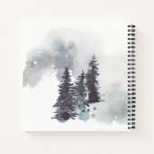 スノーカバードマウンテンズパインツ結婚リーズゲストハウス ノートブック (裏面)