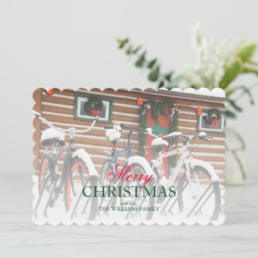 スノーカバー付き自転車ニアホテルフェスティバル シーズンカード (スタンド正面)