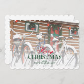 スノーカバー付き自転車ニアホテルフェスティバル シーズンカード (正面/裏面)