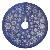 スノーキャッチャー雪片フリースツリースカート フリース ツリースカート (正面)