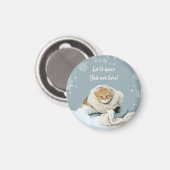 スノーキャットマグネット マグネット (正面/裏面)