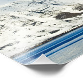 スノーキャップピークスウッドフィヨルドスバルバード2 フォトプリント            (角)