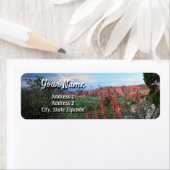 スノーキャニオンユタ差出人住所ラベル ラベル (インサイチュ)