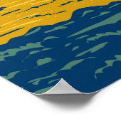 スノーキャニオン州パークユタヴィンテージ ポスター (角)