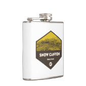 スノーキャニオン州パークユタ フラスク (右)