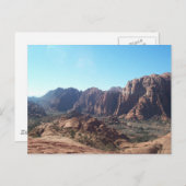 スノーキャニオン州パーク ポストカード (正面/裏面)