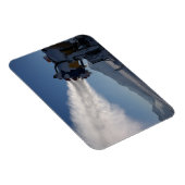 スノーキャノン、スノーガン、射撃、 発砲雪 マグネット (右側)