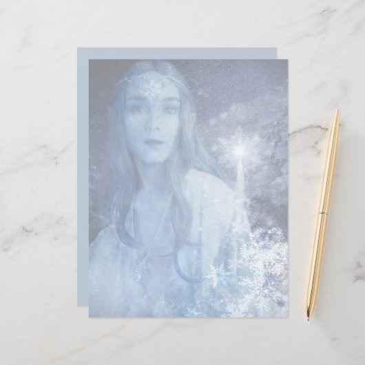 スノークイーンクリスマスファンタジー作品 (正面/裏面インサイチュ)