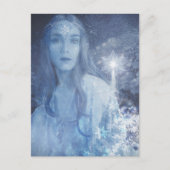 スノークイーンクリスマスファンタジー作品 シーズンポストカード (正面)