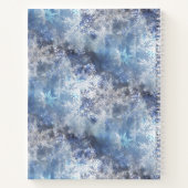 スノークイーンクリスマスファンタジー作品 ノートブック (裏面)