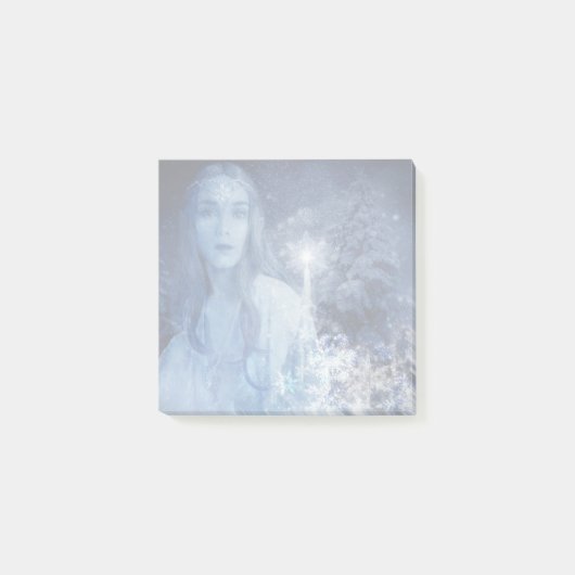 スノークイーンクリスマスファンタジー作品 ポストイット (正面)