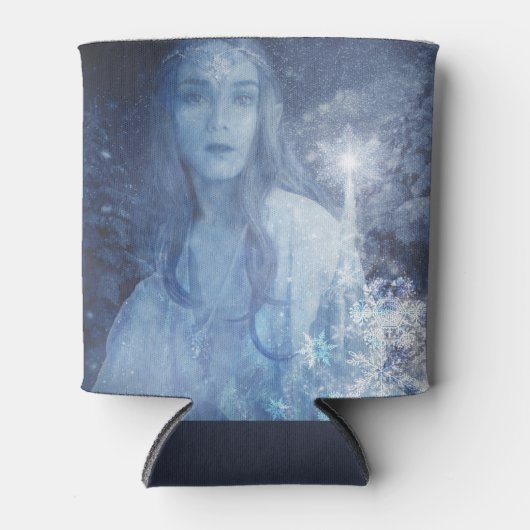 スノークイーンクリスマスファンタジー作品 缶クーラー (正面)