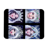 スノークイーンズウィンターワンダーランド マグネット (横)