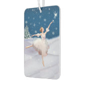 スノークイーンバレリーナ&スター カーエアーフレッシュナー (左)