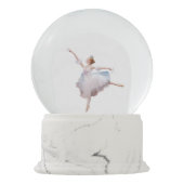 スノークイーンバレリーナ スノーグローブ (裏面)