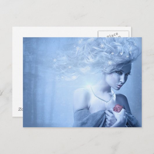 スノークイーンポストカード ポストカード (正面/裏面)