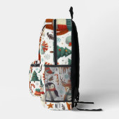スノークリッタープリントリュック プリントバックパック (右)