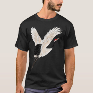 スノークレーンバードホワイトバードウォッチングエキスパートバードPh Tシャツ