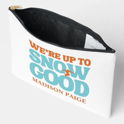 スノーグッドなバチェロレッテパーティ アクセサリーポーチ (見開き)