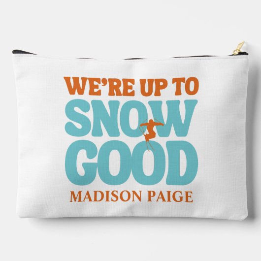 スノーグッドなバチェロレッテパーティ アクセサリーポーチ (裏面)