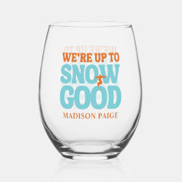 スノーグッドなバチェロレッテパーティ ステムなしワイングラス