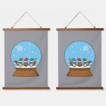 スノーグローブと格言フクロウ