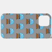 スノーグローブと格言フクロウ Case-Mate iPhoneケース (裏面 (横))