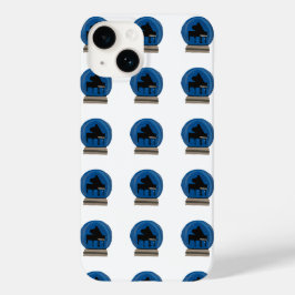 スノーグローブのピアノ – ラッピング紙 Case-Mate iPhone 14ケース