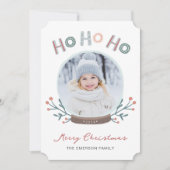 スノーグローブクリスマスカード シーズンカード (正面)