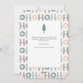 スノーグローブクリスマスカード シーズンカード (裏面)