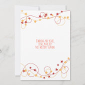 スノーグローブクリスマスペンギンカード (裏面)