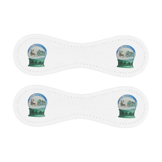 スノーグローブグラスボールウィンターワンダーランドクリスマス 野球ボール (パネル)