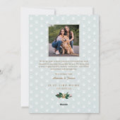 スノーグローブグリーンソフホームペットシッティングビジネス シーズンカード (裏面)