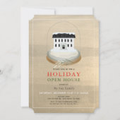 スノーグローブハウス金ゴールドホリデーオープンハウス 招待状 (正面)