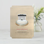 スノーグローブハウス金ゴールドホリデームービングアナウンスメント 招待状 (スタンド正面)