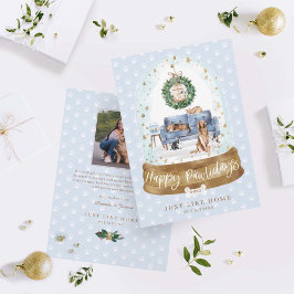 スノーグローブブルーソフホームペットシッティングビジネス シーズンカード