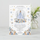 スノーグローブプリンセスウィンターワンダーランドキンセアニラ 招待状 (スタンド正面)