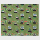 スノーグローブモス ラッピングペーパー (フラット)