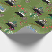 スノーグローブモス ラッピングペーパー (角)