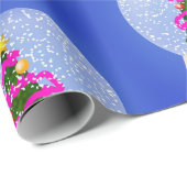 スノーグローブラッピング紙 ラッピングペーパー (ロールコーナー)