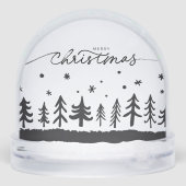 スノーグローブ出生とクリスマスツリー (裏面)