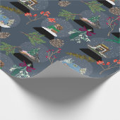 スノーグローブ海軍 ラッピングペーパー (角)