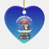 スノーグローブ セラミックオーナメント (裏面)