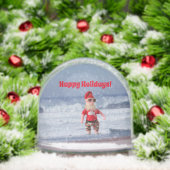 スノーグローブ – Santa in the Surf (クリスマス)